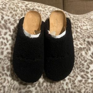 New PINK brand. Black slip on shoes